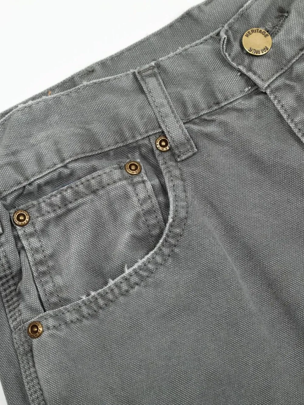 Men's Washed Distressed Curved Jeans, image 9