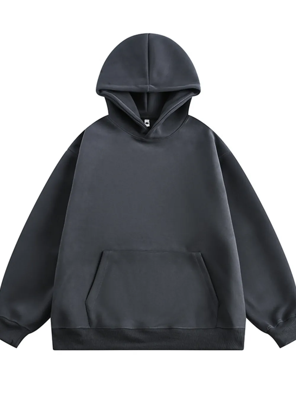 Men's Kangaroo Pocket Long Sleeve Hoodie, image 7