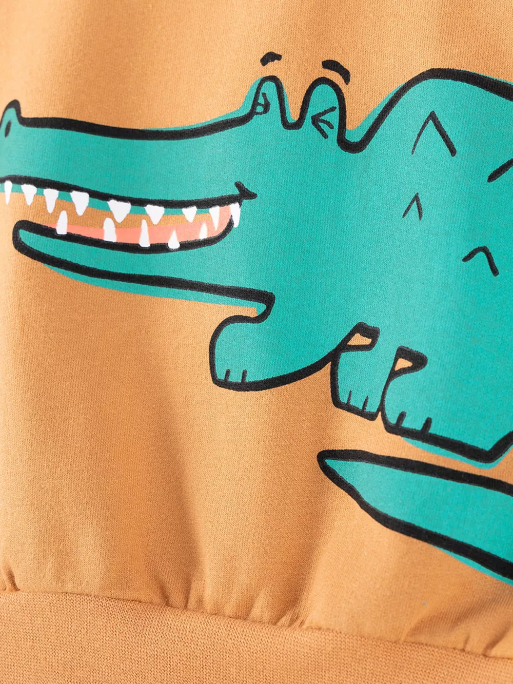 Children's Animal Round Neck Sweatshirt and Pants Set, image 3
