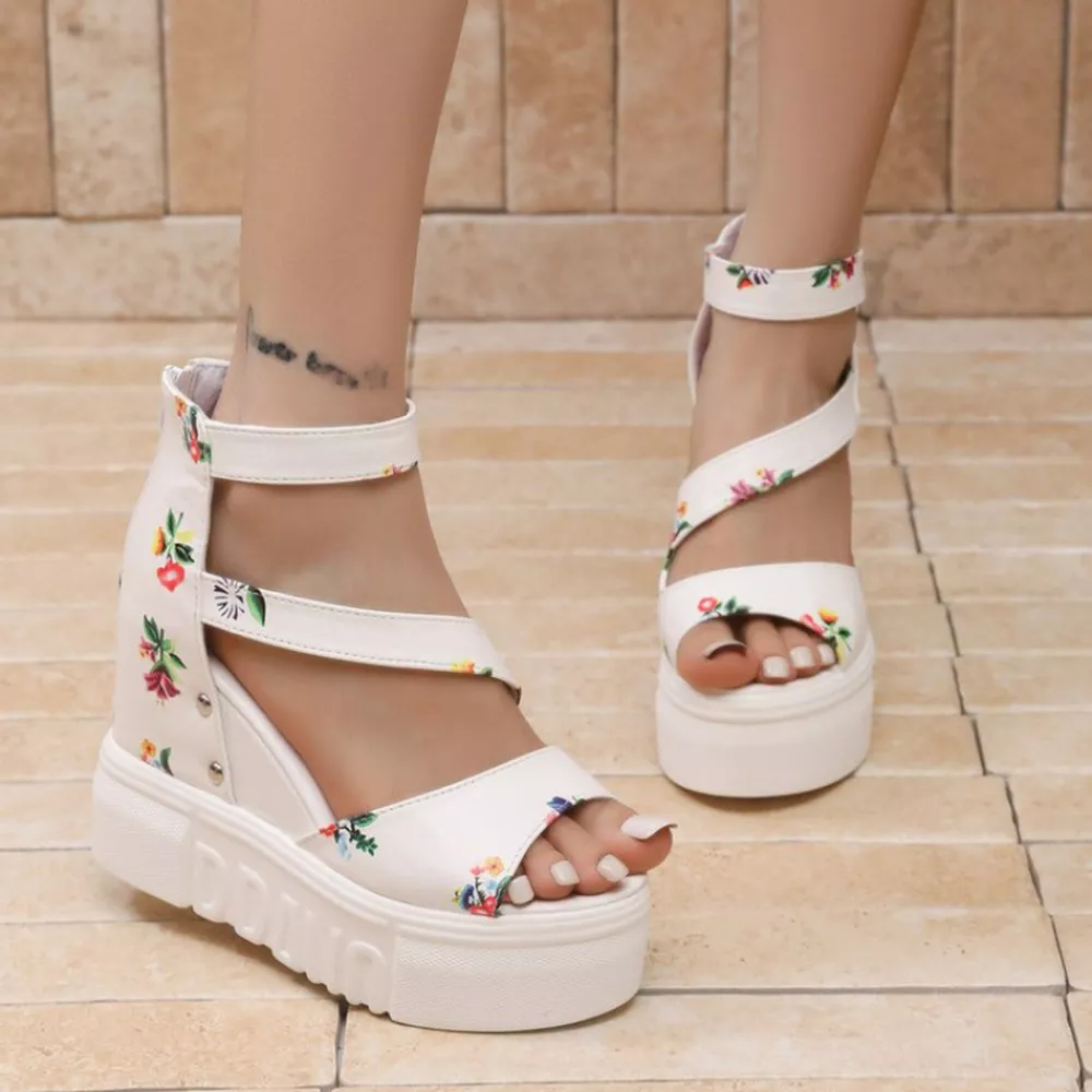 Open Toe Platform Sandals, image 7