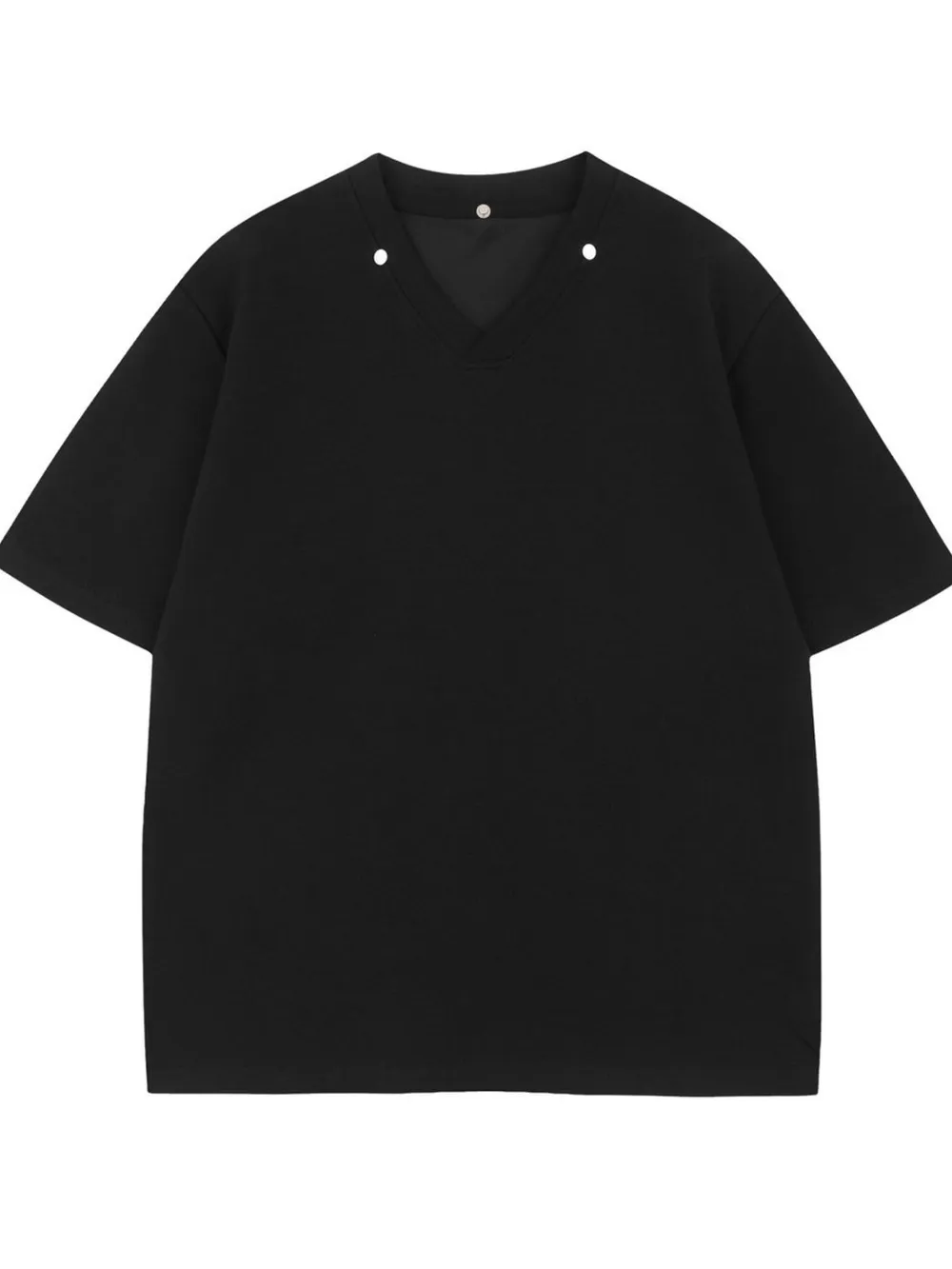 Men's Detachable Collar Short Sleeve Top, image 6