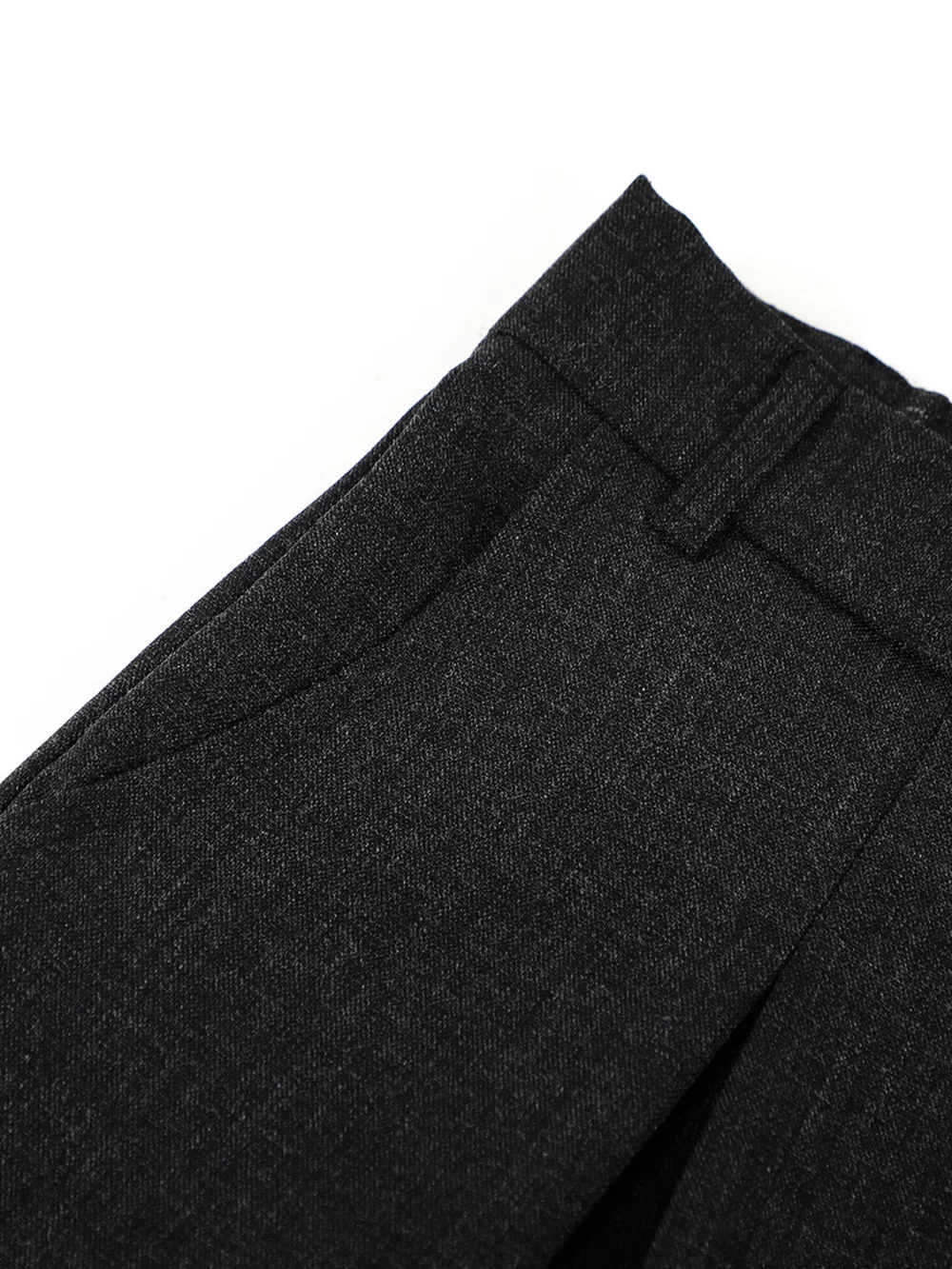 Men's High-Waisted Pleated Wide-Leg Capri Pants, image 16