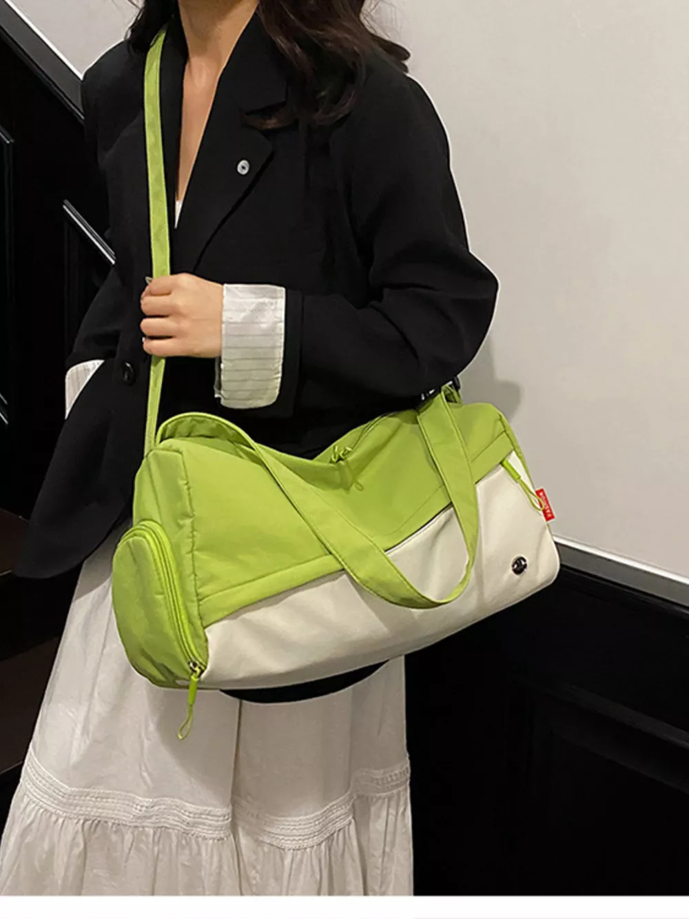 Color Block Travel Bag, image 2