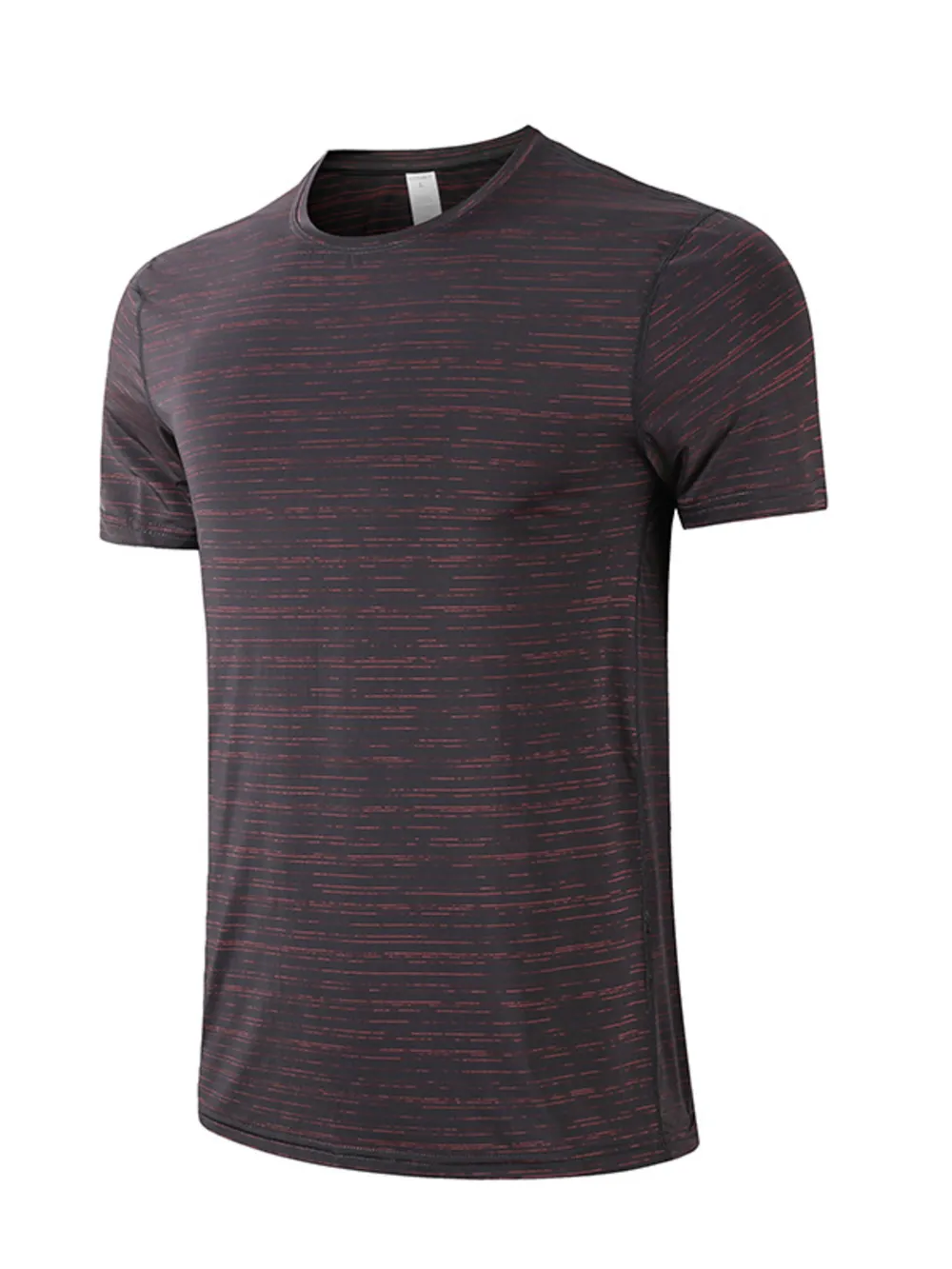 Men's Plus Size Round Neck Short Sleeve T-Shirt, image 2