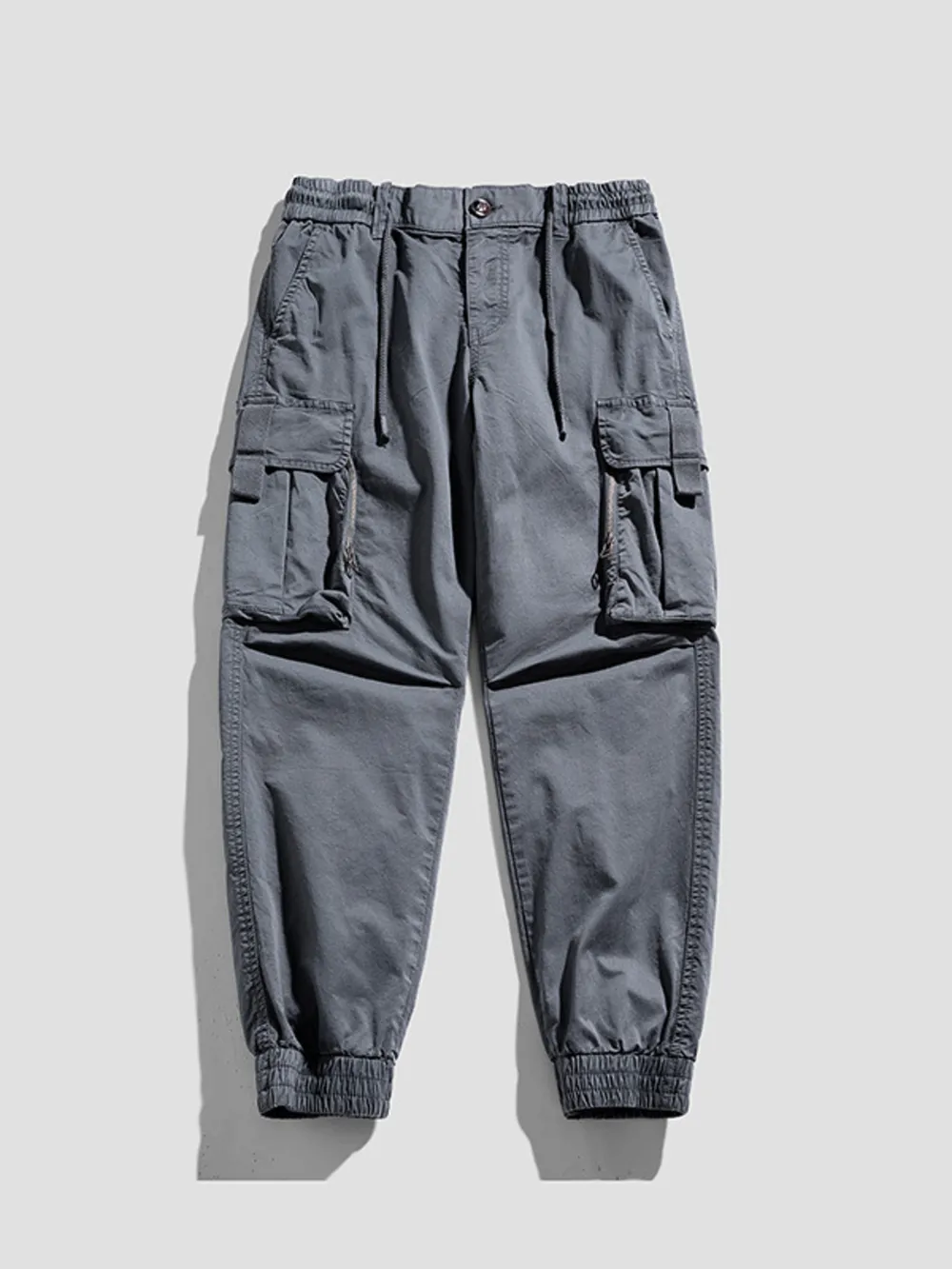 Men's Cargo Pants with Multiple Pockets, image 2
