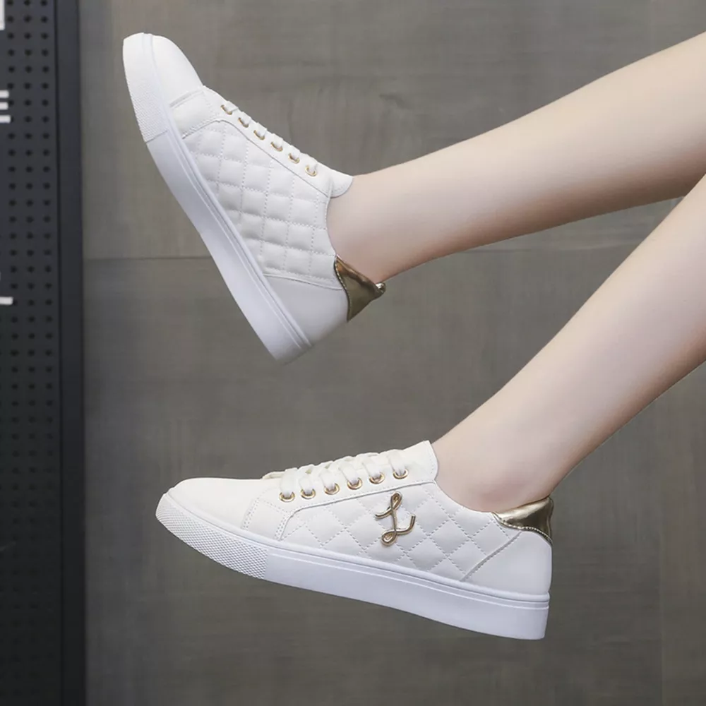 Round Toe Lace Up Sneakers, image 5