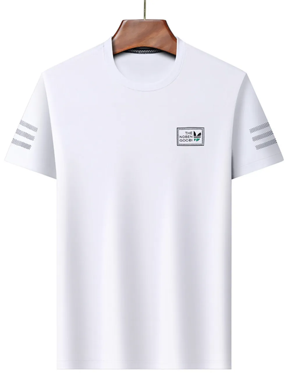 Men's Plus Size Crew Neck Short Sleeve T-Shirt, image 11