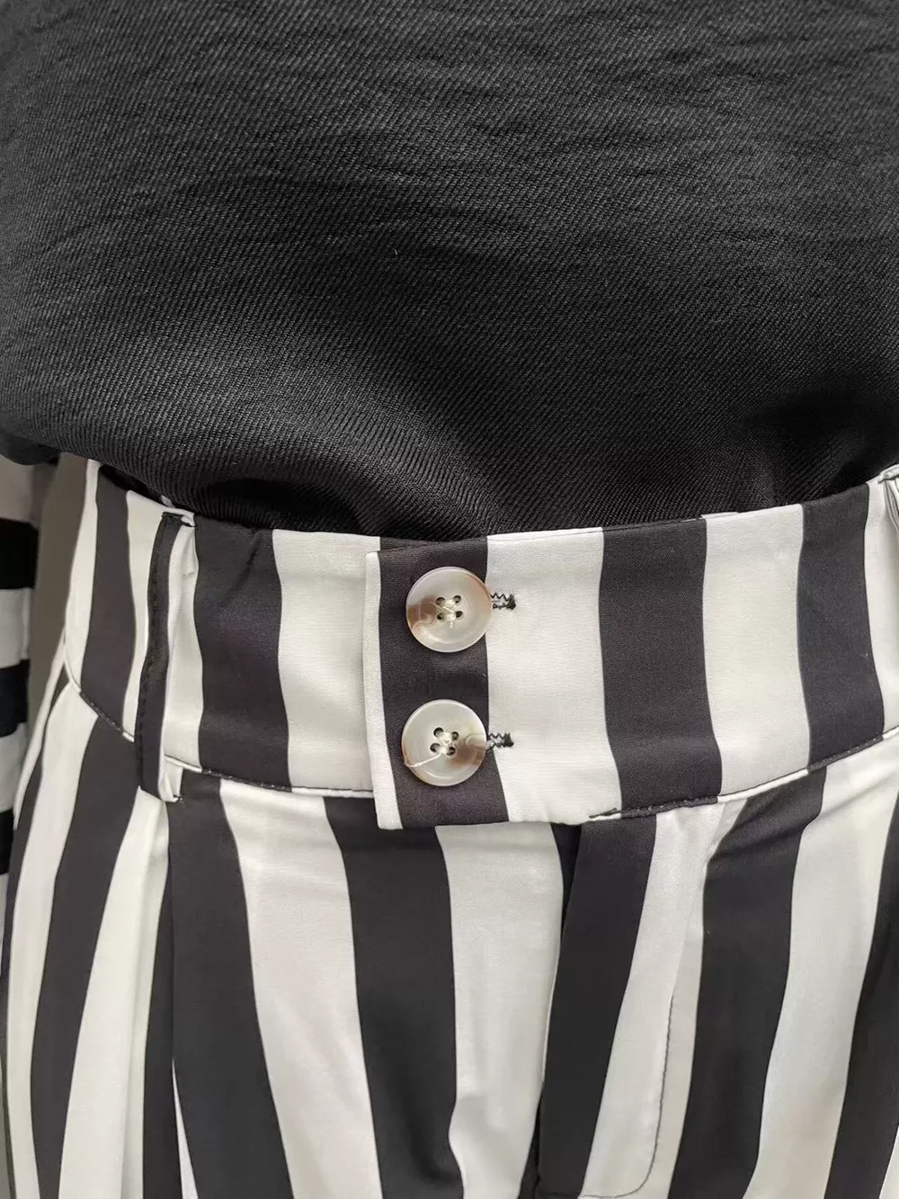 Striped Long Sleeve Top and Pants Set, image 7