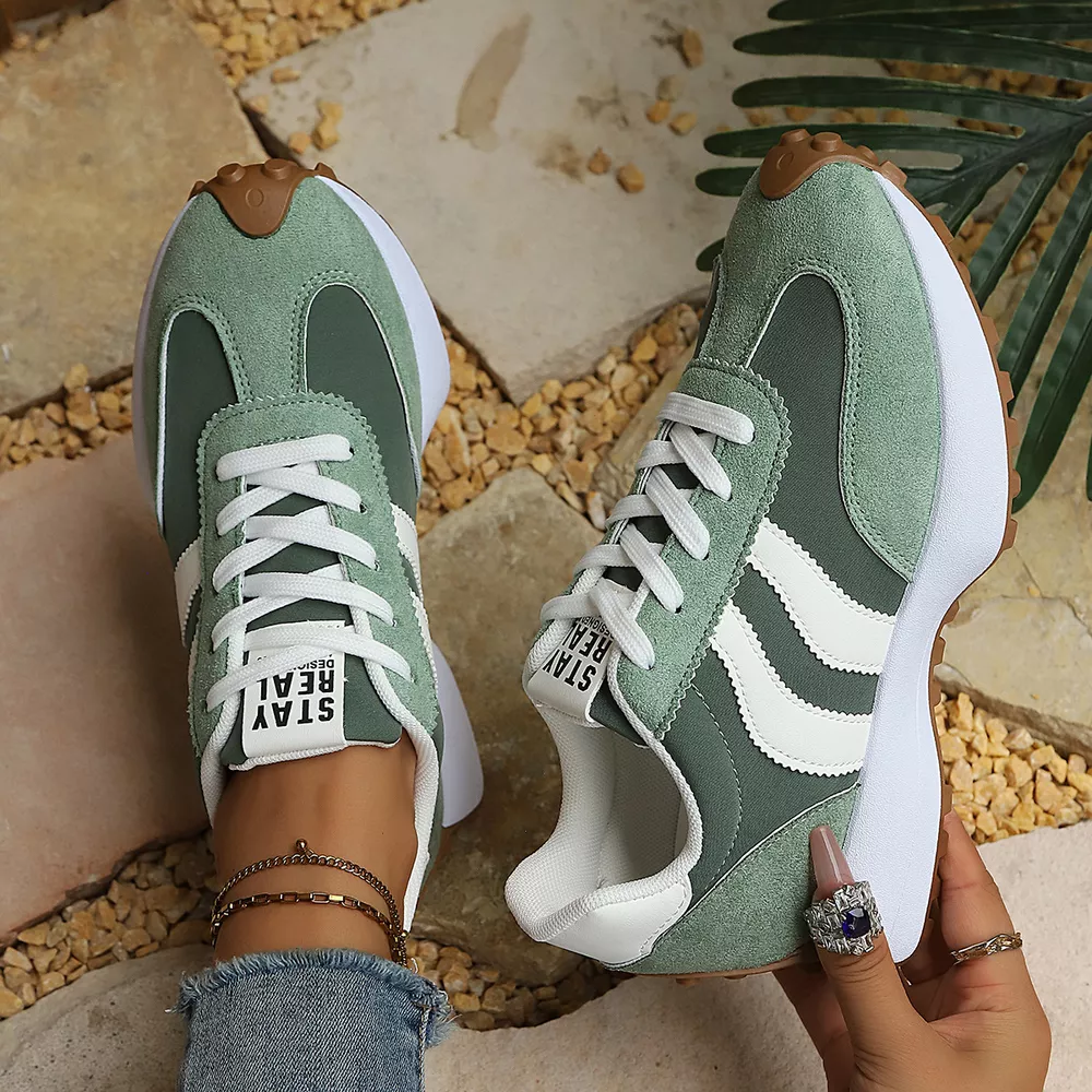 Round Toe Lace Up Sneakers, image 10
