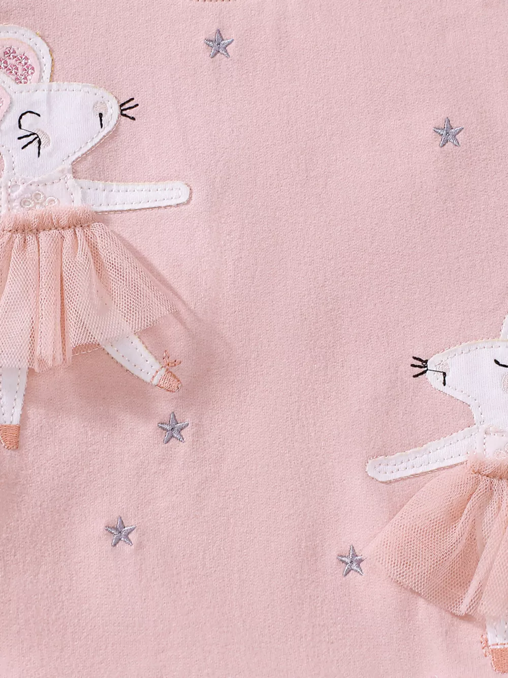 Children's Round Neck Short Sleeve Sweatshirt Dress, image 3