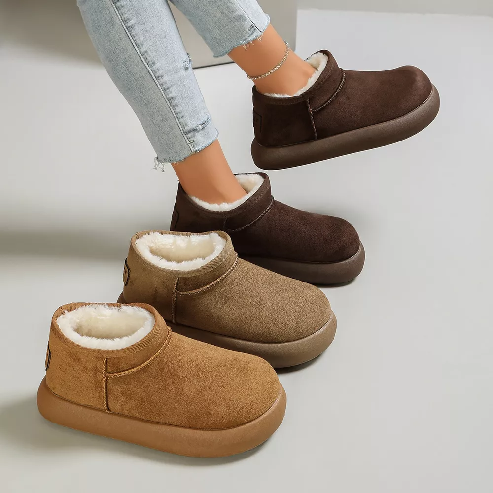 Round Toe Platform Boots, image 2