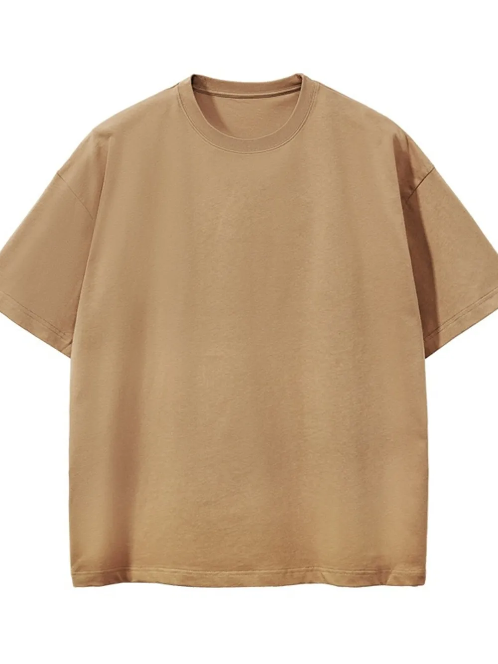 Men's Full Size Round Neck Short Sleeve T-Shirt Plus Size, image 14