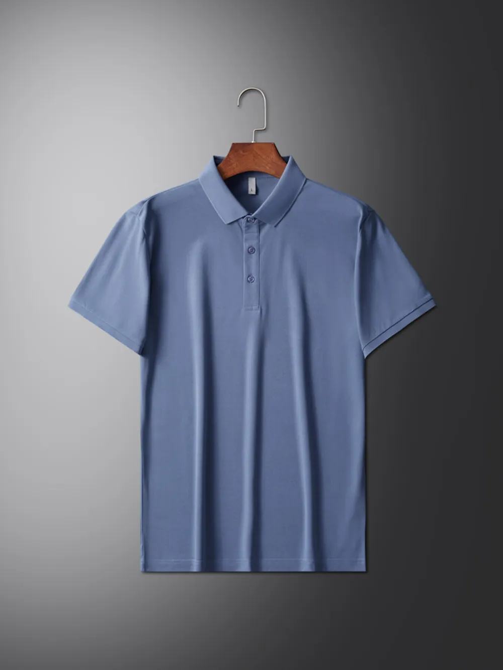 Men's Plus Size Slim Fit Short Sleeve Polo Shirt