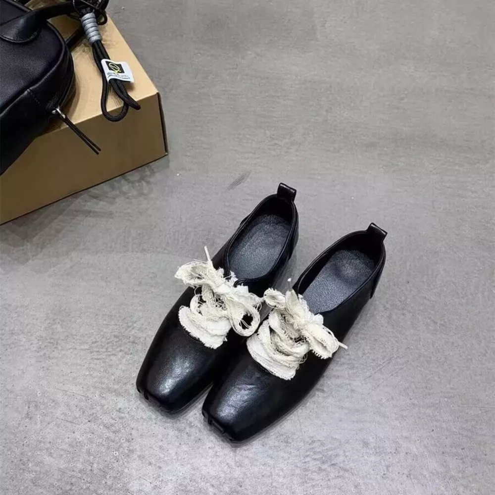 Square Toe Block Heels Pumps