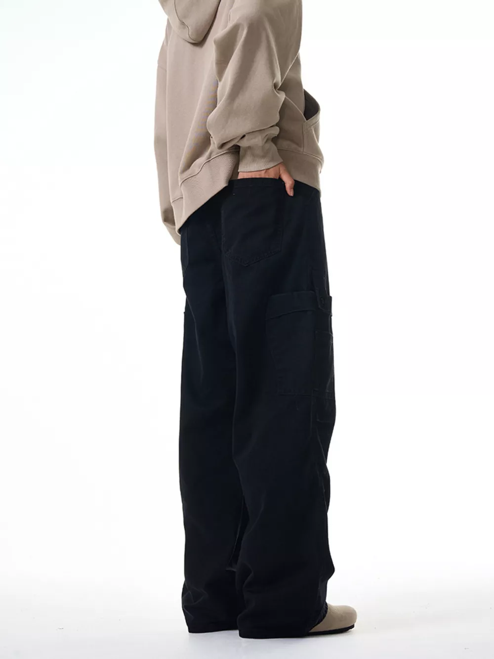 Men's Loose Fit Cargo Pants, image 5