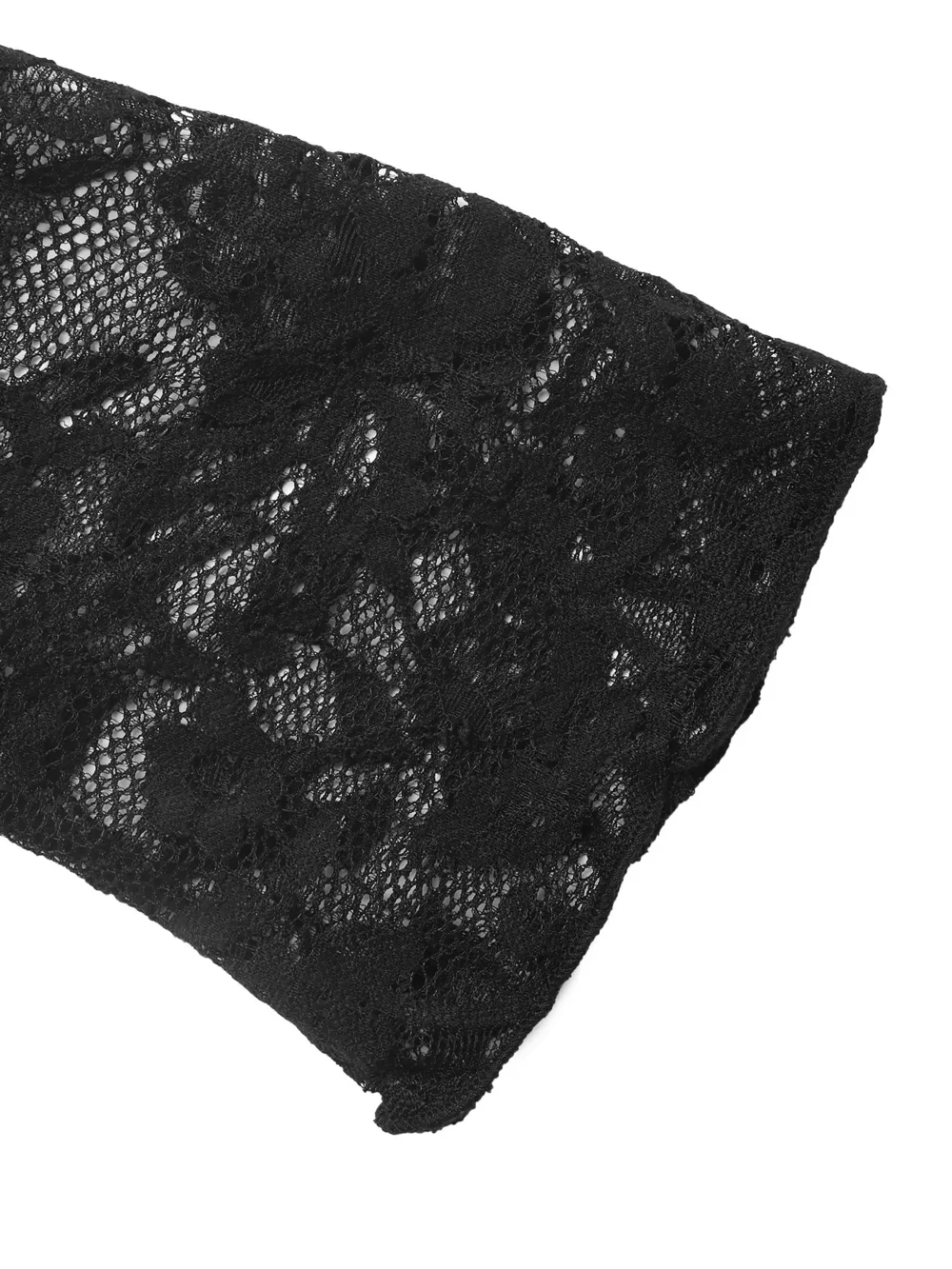 Lace V-Neck Long Sleeve T-Shirt, image 3