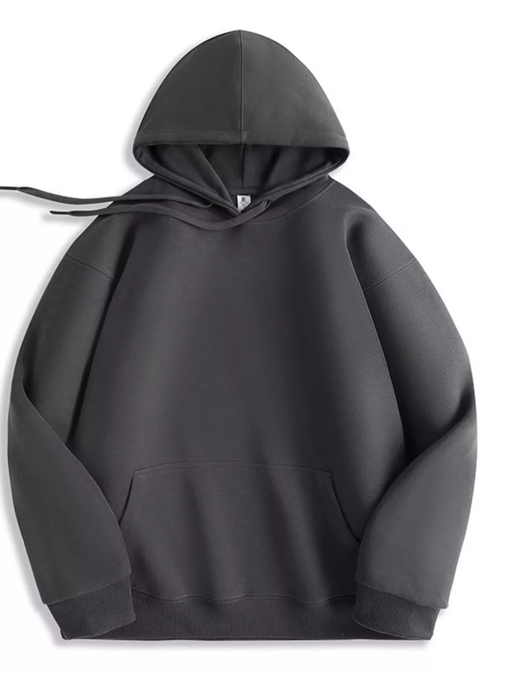 Men's Full Size Solid Color Casual Hoodie Plus Size, image 14