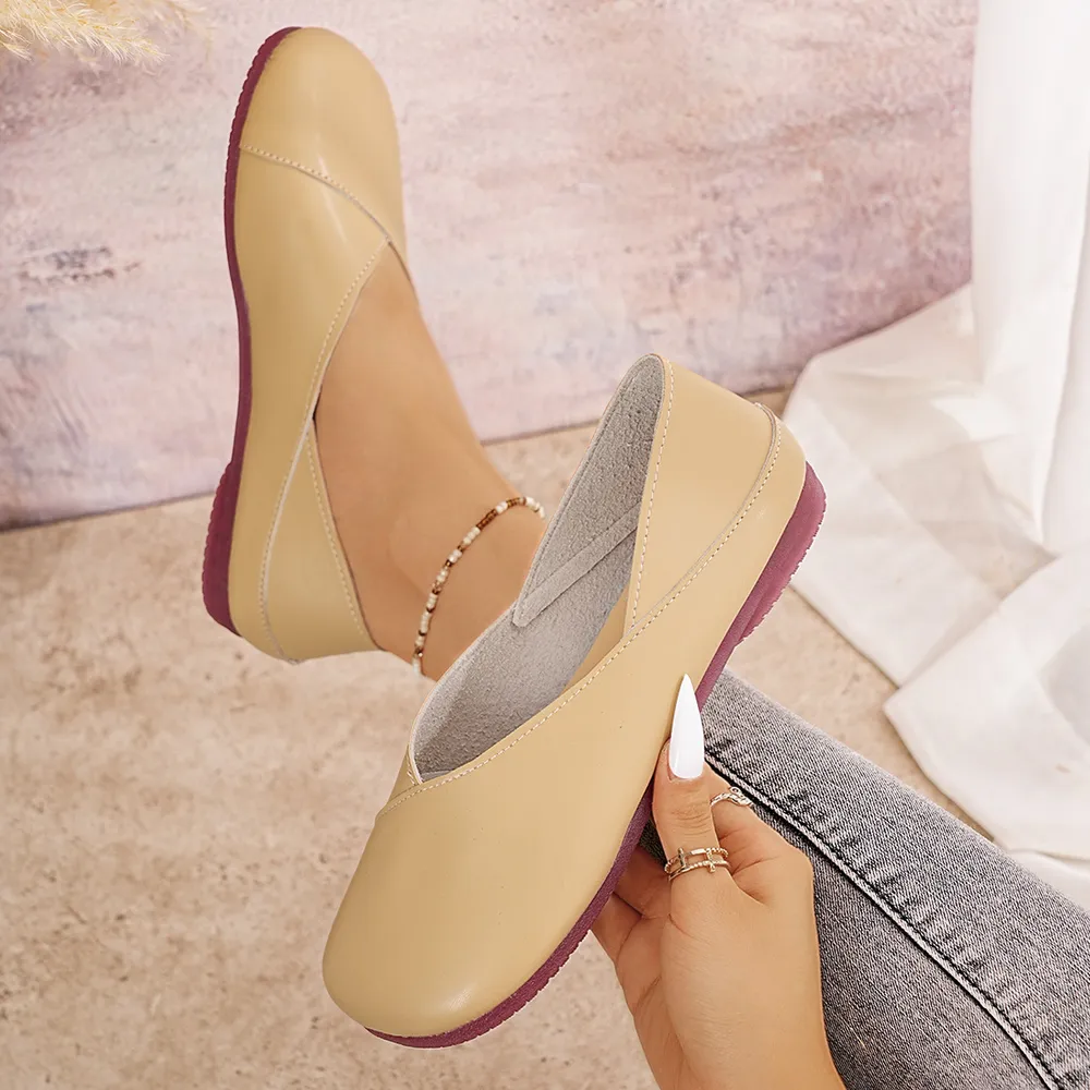 Round Toe Flats Slip-Ons, image 20