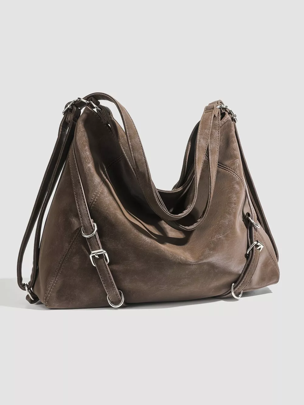 Multi-Way Convertible Hobo Handbag, image 4