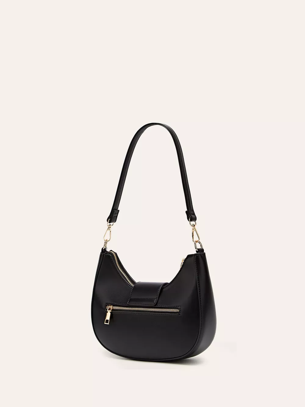 Buckle Closure Shoulder Bag, image 3