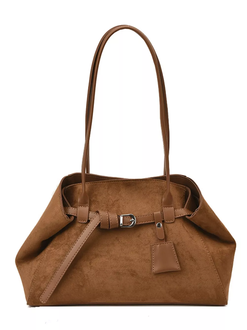 Buckle Detail Shoulder Bag, image 7