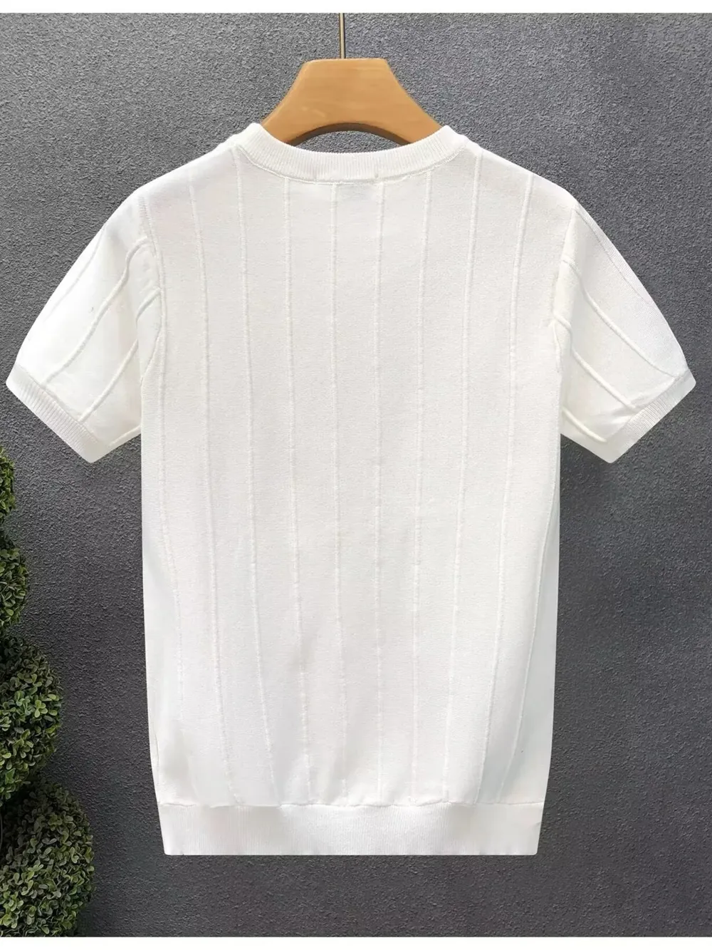 Men's Full Size Round Neck Short Sleeve T-Shirt Plus Size, image 2