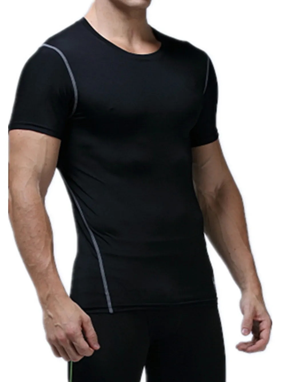 Men's Performance Moisture-Wicking Athletic T-Shirt, image 3