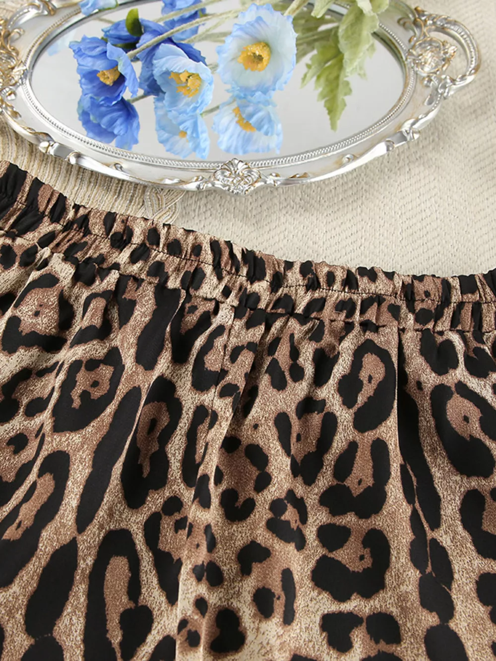 Leopard Bra & Cardigan and Shorts Set, image 13