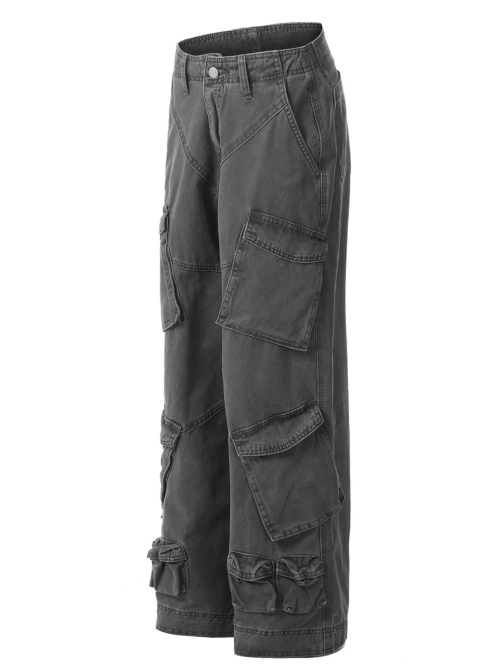 Men's Multi-Pocket Cargo Pants, image 2