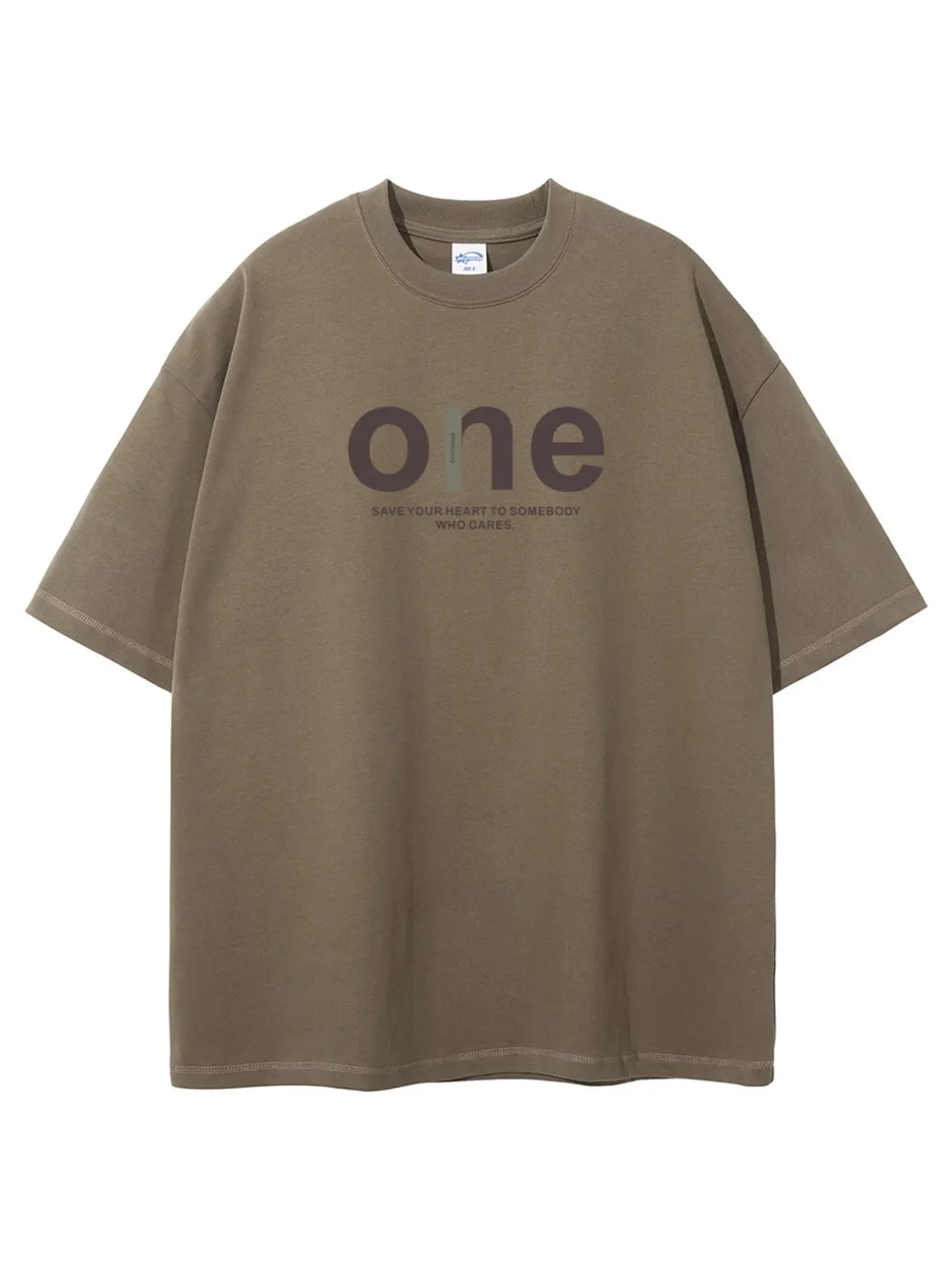 Men's Full Size Casual Letter Graphic Short Sleeve T-Shirt Plus Size, image 2