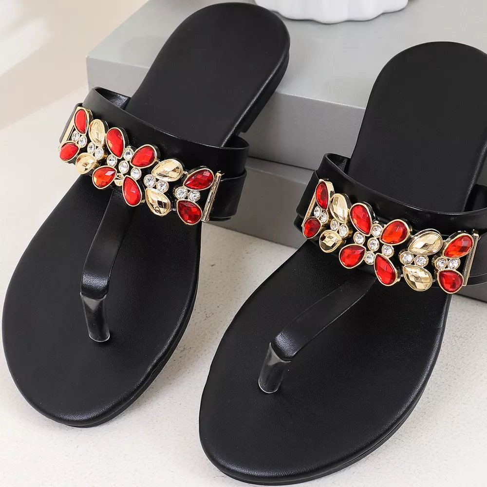 Toe Post Flats Sandals, image 16
