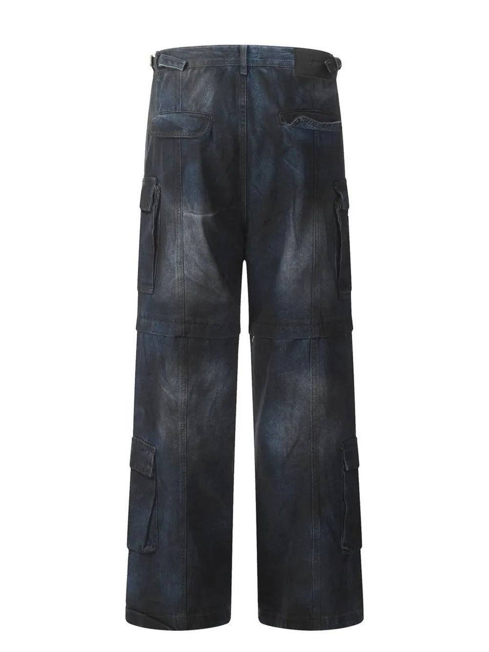 Men's Loose Fit Cargo Jeans, image 3