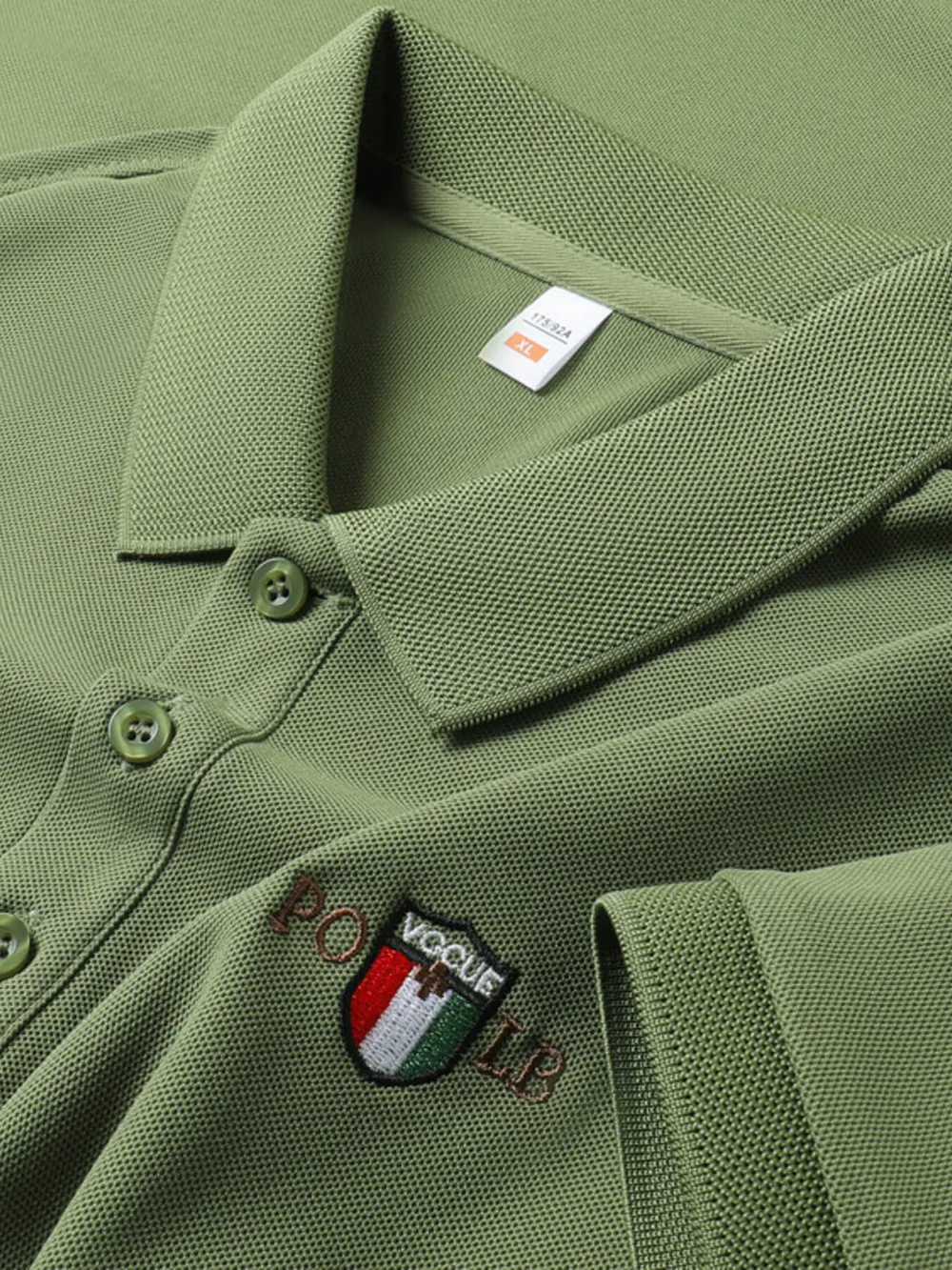 Men's Plus Size Classic Short Sleeve Polo Shirt, image 9