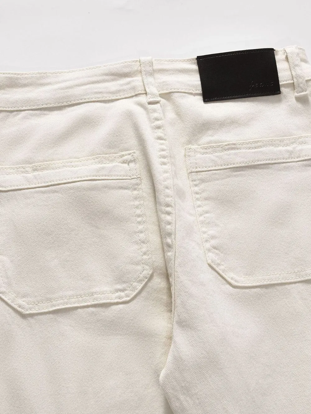 Men's Slim Straight Jeans with Snap Detail, image 11
