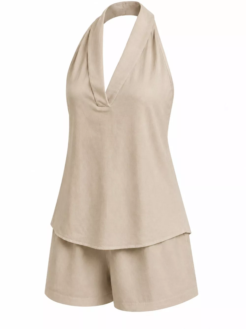 Halter Neck Top and Shorts Set, image 5