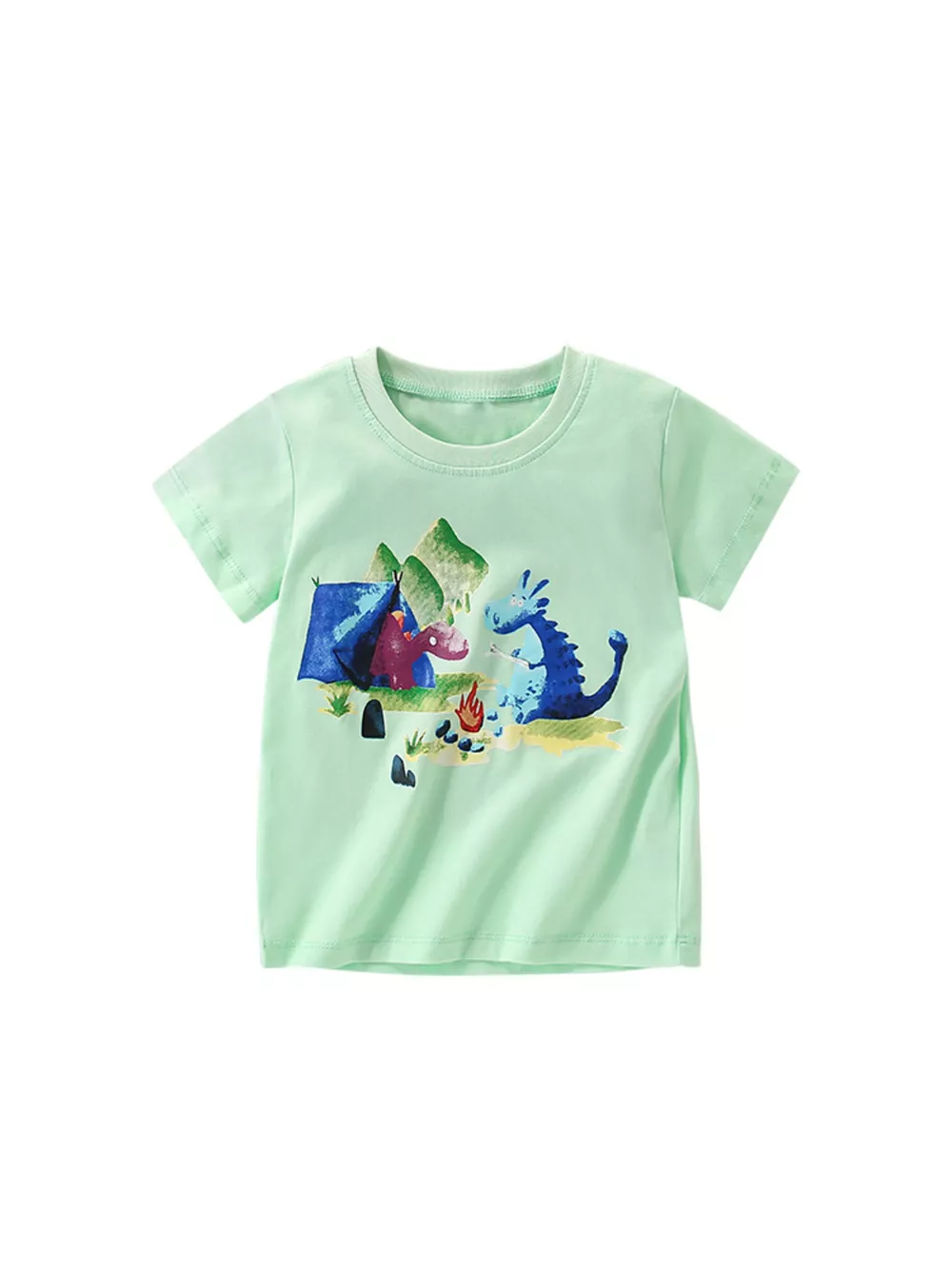 Children's Graphic Round Neck Tee, image 2