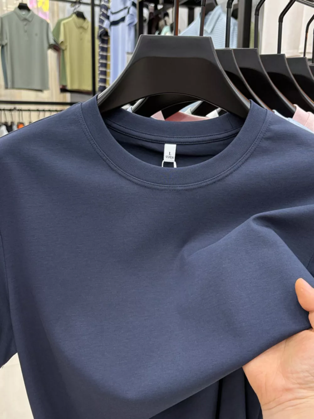 Men's Plus Size Short Sleeve Crew Neck T-Shirt, image 18
