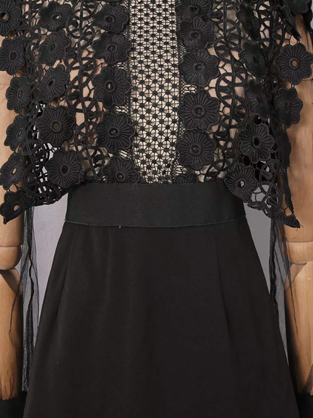 Lace Sheer Sleeve Mini Dress, image 14