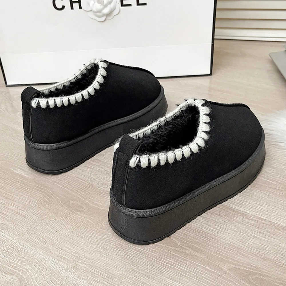 Fleece-Lined Winter Ankle Boots, image 3