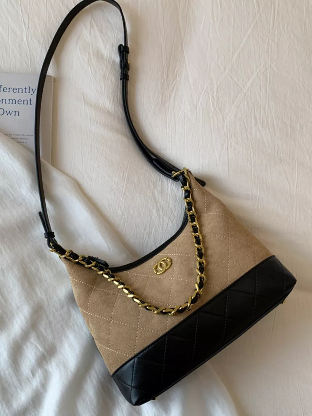 Chain Decor Crossbody Bag, image 5