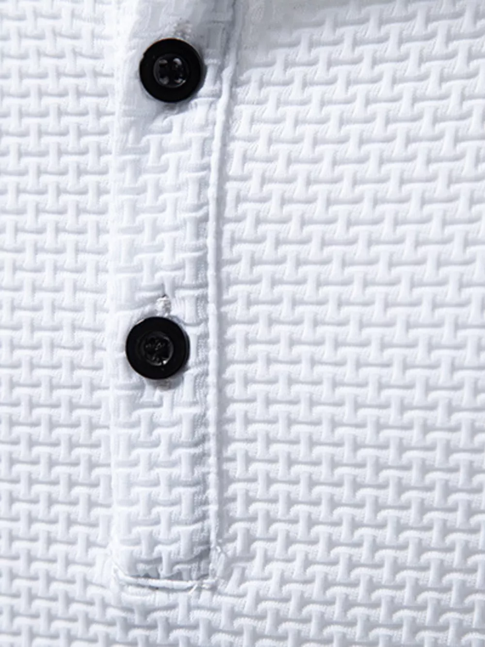 Men's Textured Henley Button Detail T-Shirt, image 9