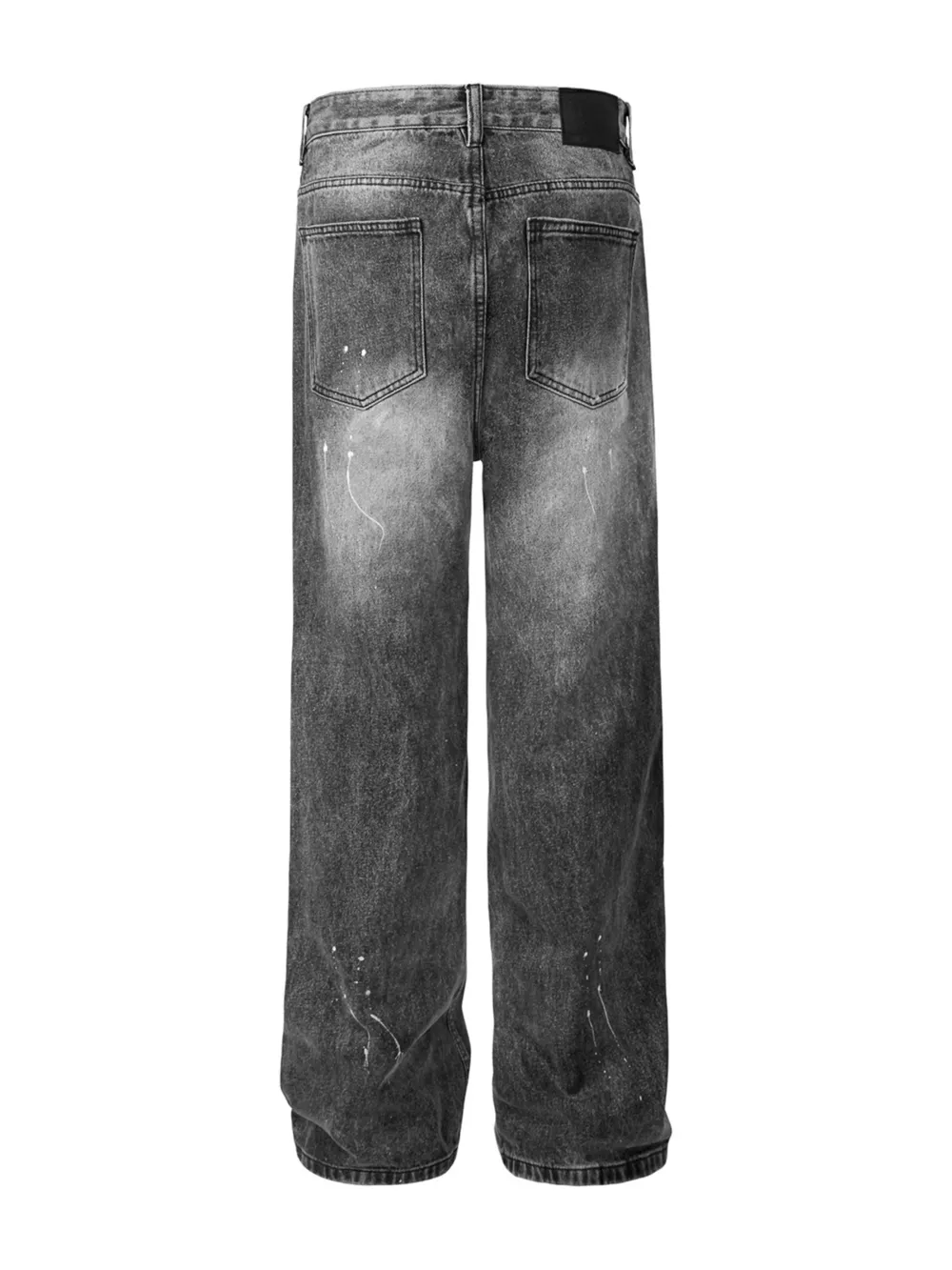 Men's Cat's Whisker Washed Straight Jeans, image 2