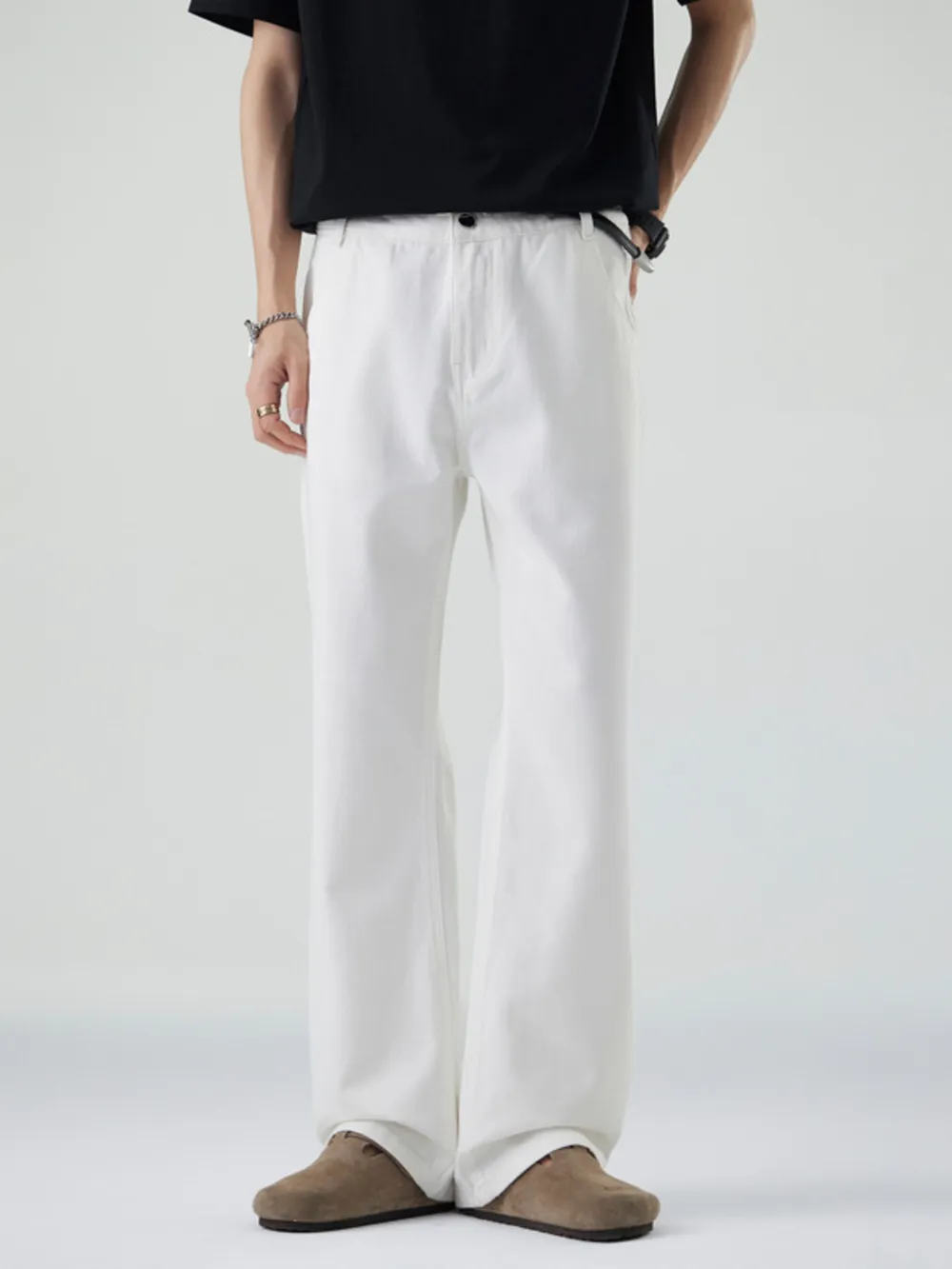 Men's Relaxed Fit Straight Leg Jeans, image 3