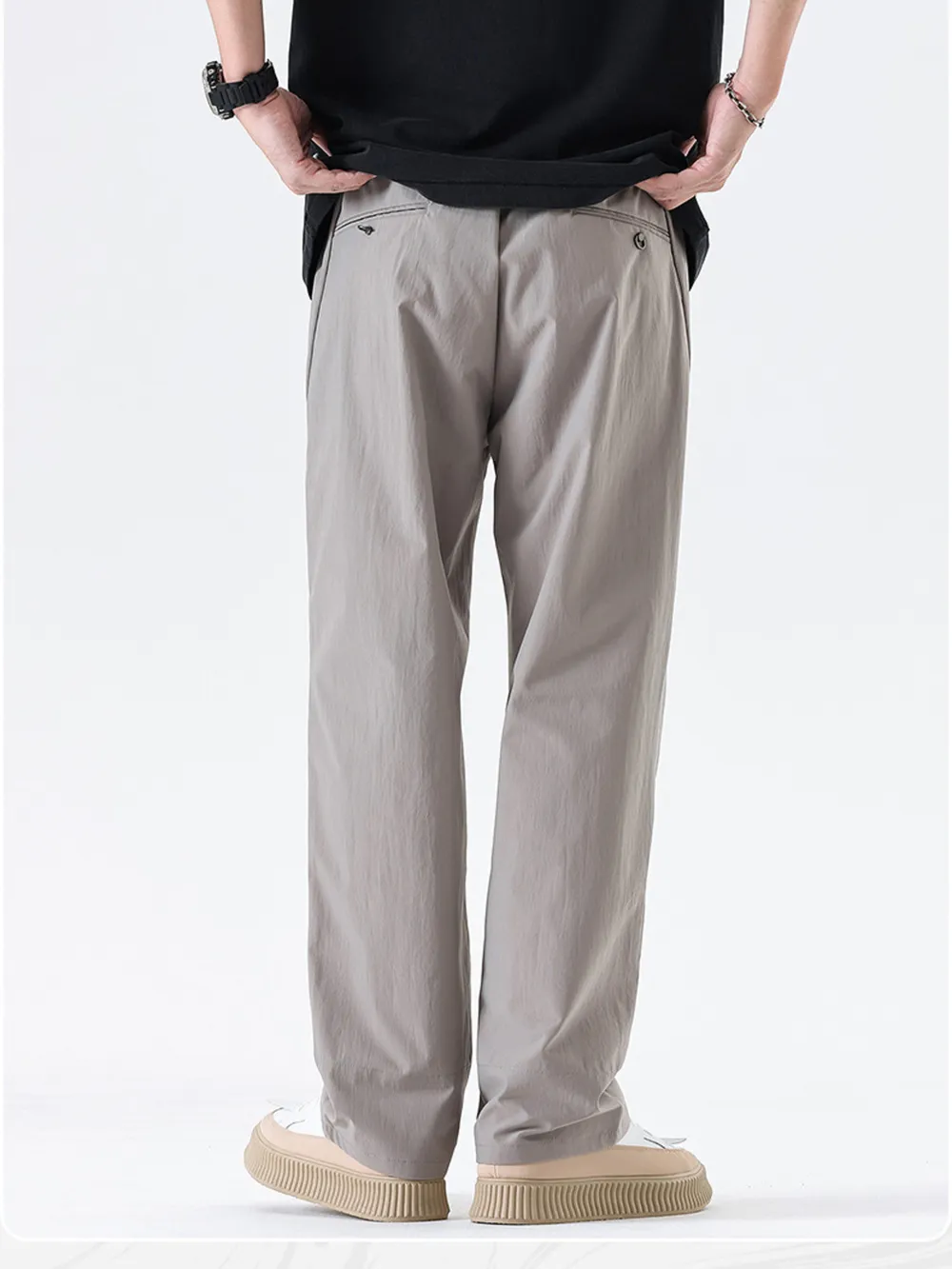 Men's Full Size Wide Leg Pants Plus Size, image 6