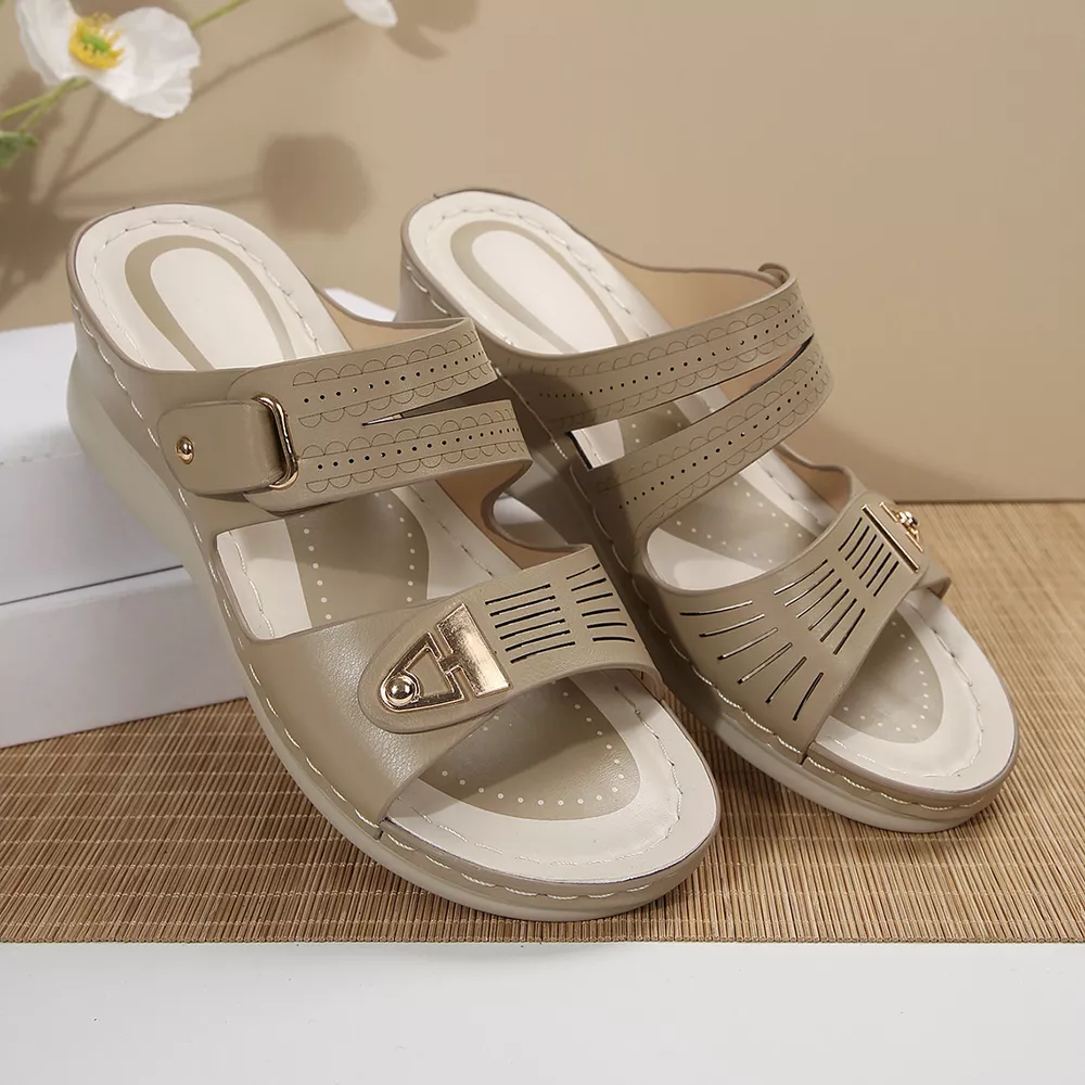 Open Toe Wedge Sandals, image 7