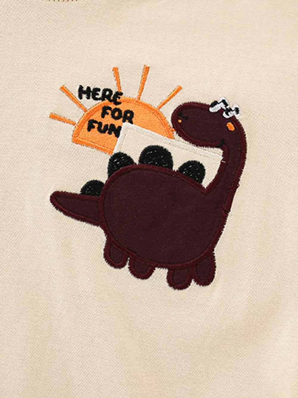 Children's Dinosaur Round Neck Tee and Shorts Set, image 4