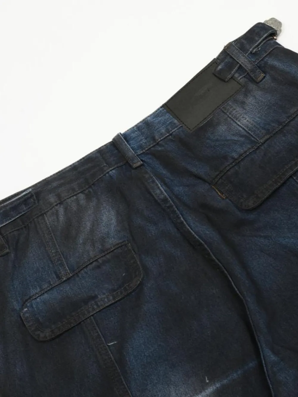 Men's Loose Fit Cargo Jeans, image 12