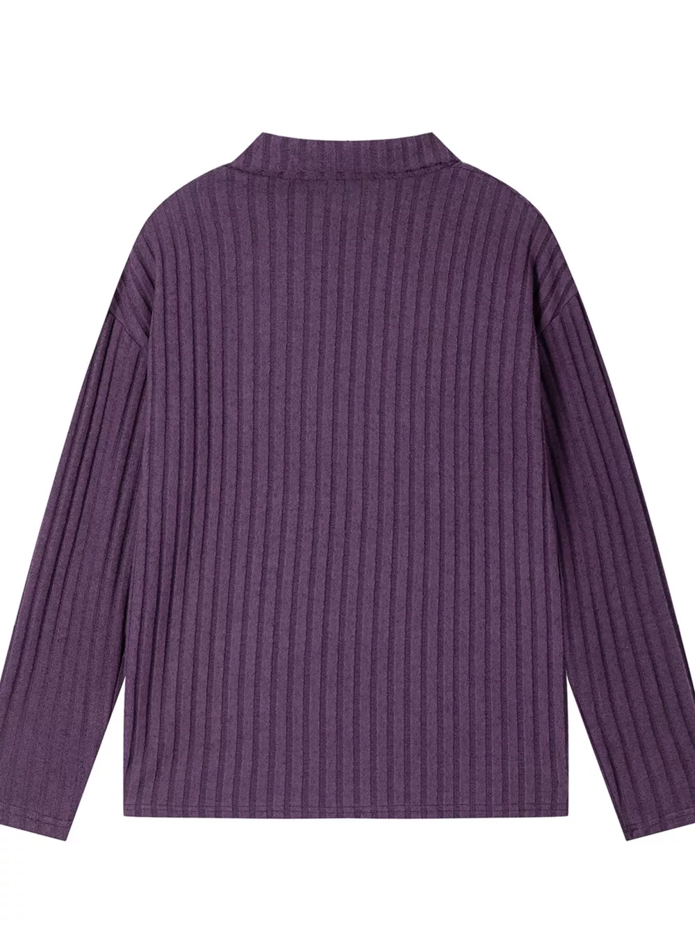 Ribbed Knit Top and Pants Set, image 25