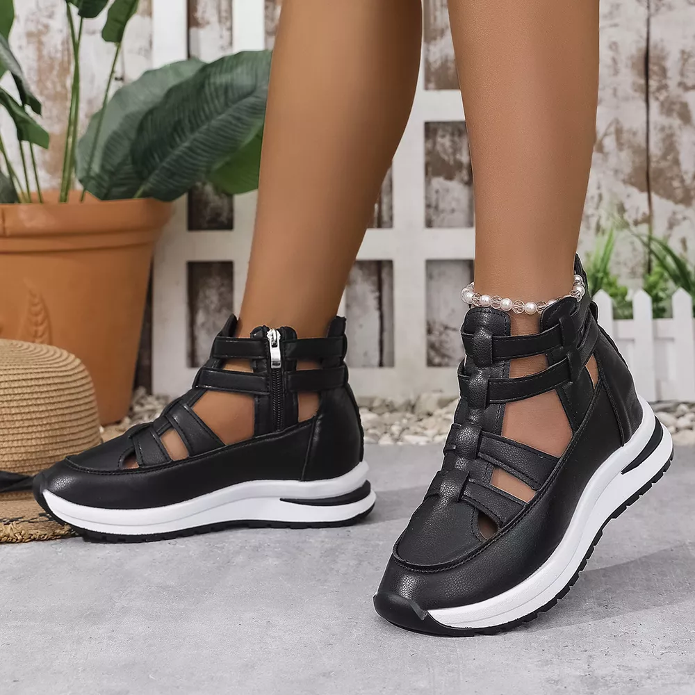Cutout Platform Sneakers, image 5