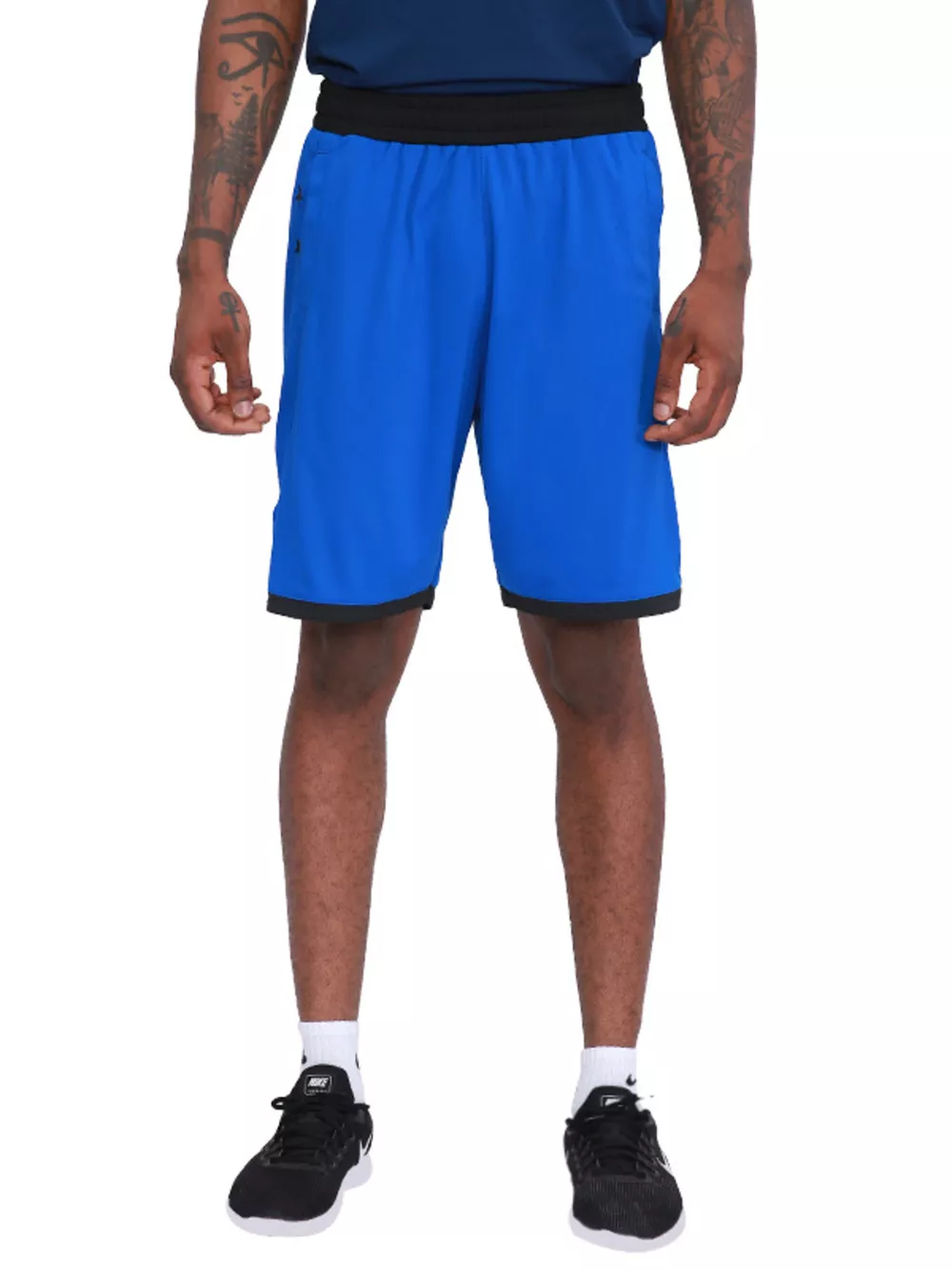 Men's Star Print Breathable Active Shorts, image 3